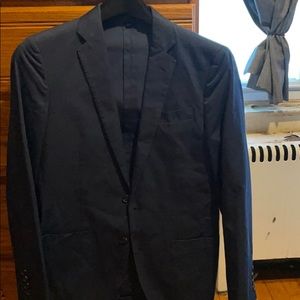 J. Crew Unlined Cotton Blazer